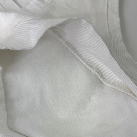 Aritzia Women's White COZY AF Sweater Vest - Picture 6 of 11